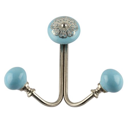 Turquoise Strewn Flat Wired Hooks Online